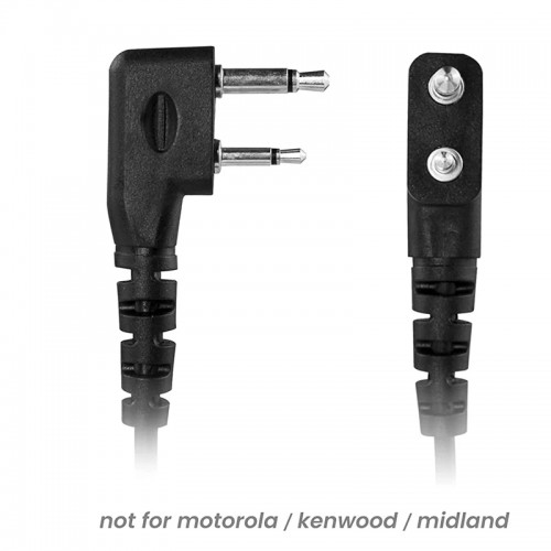 سماعة رأس مزودة بميكروفون جهاز اتصال لاسلكي PTT ،  سماعة أذن لراديو  ICOM F3003